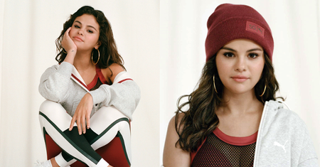 Szczęśliwa (?) Selena Gomez reklamuje odzież sportową