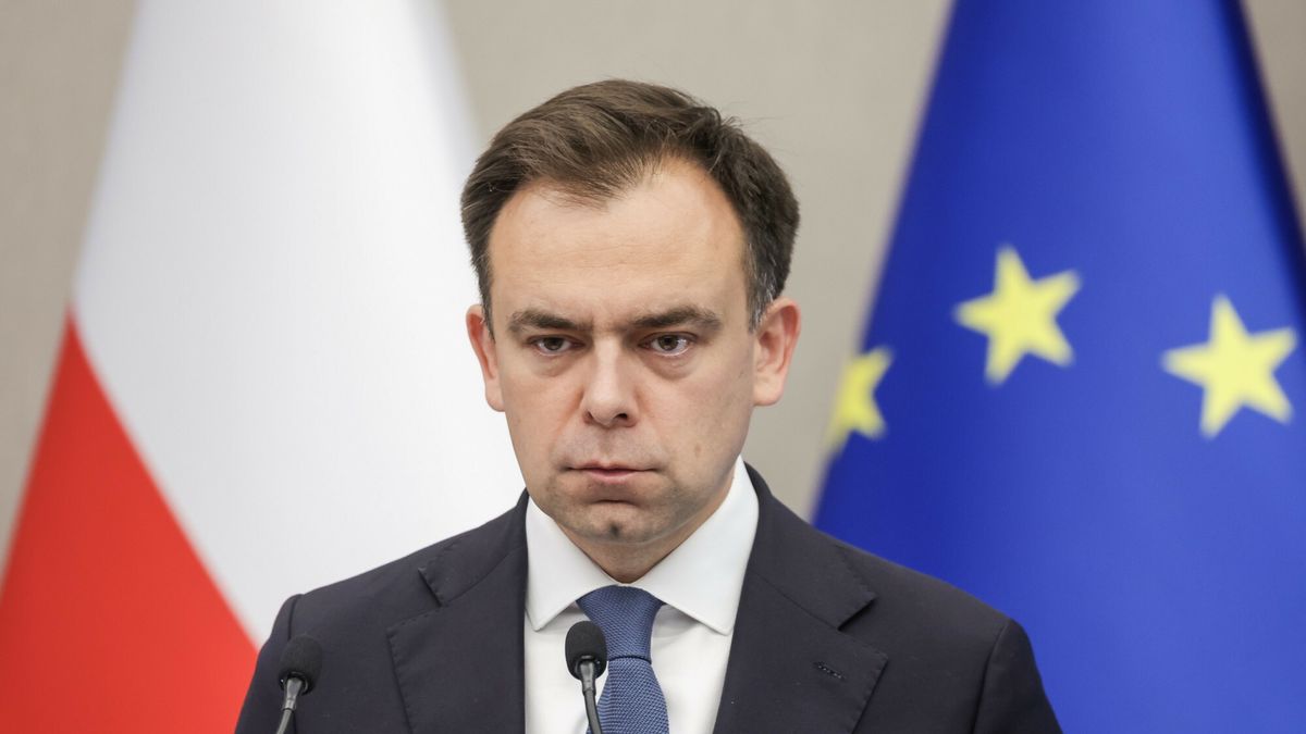 Minister finansów Andrzej Domański