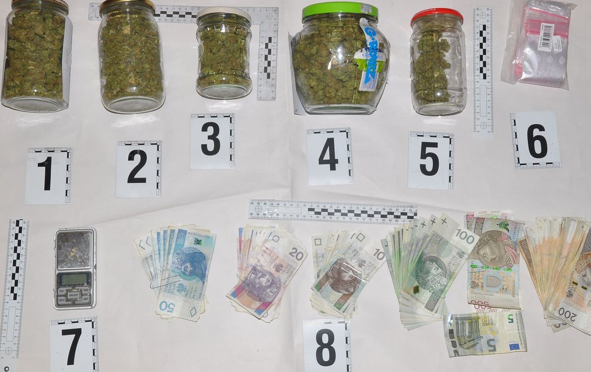 Areszt dla 22-latka z Puław. Policja zabezpieczyła marihuanę