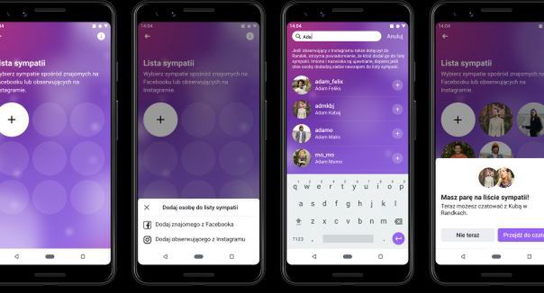 Facebook wprowadza w Polsce Facebook Dating. Można randkować w aplikacji