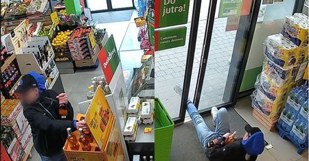 Chciał ukraść alkohol ze sklepu. Stał się pośmiewiskiem w sieci