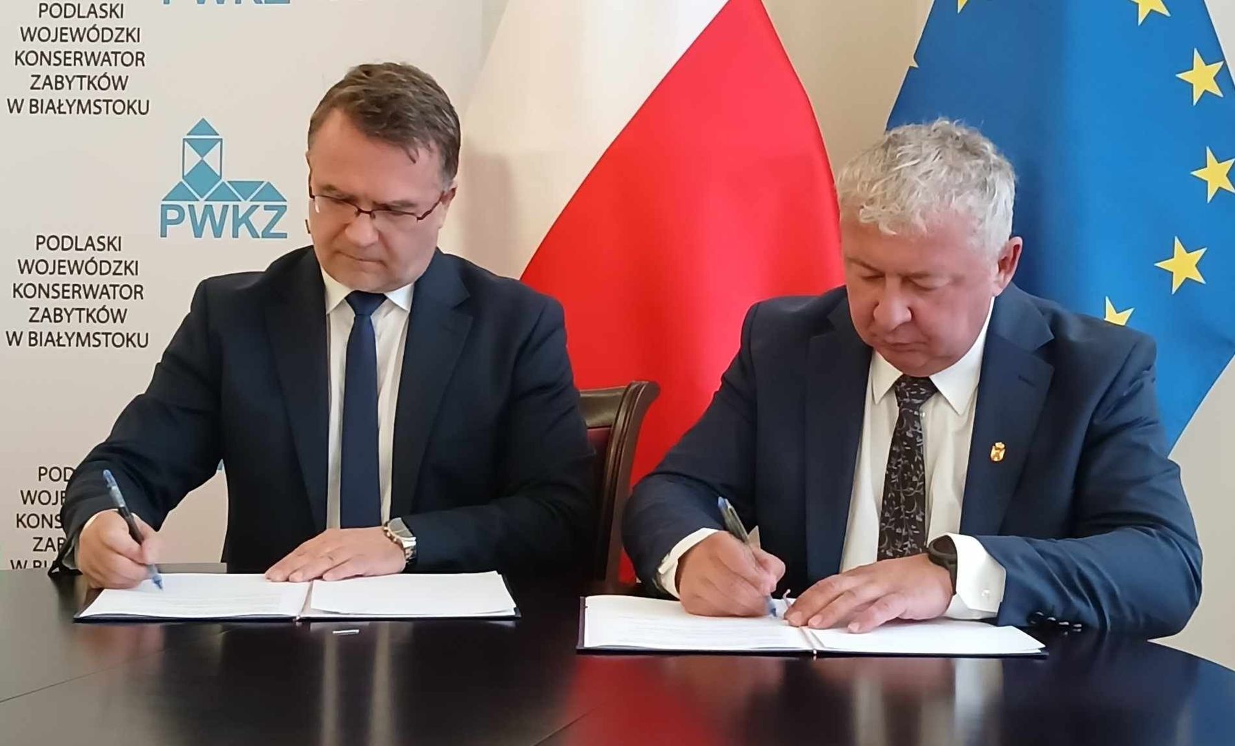 Podpisanie umowy o współpracy Wojewódzkiego Konserwatora Zabytków z Izbą Przemysłowo-Handlową