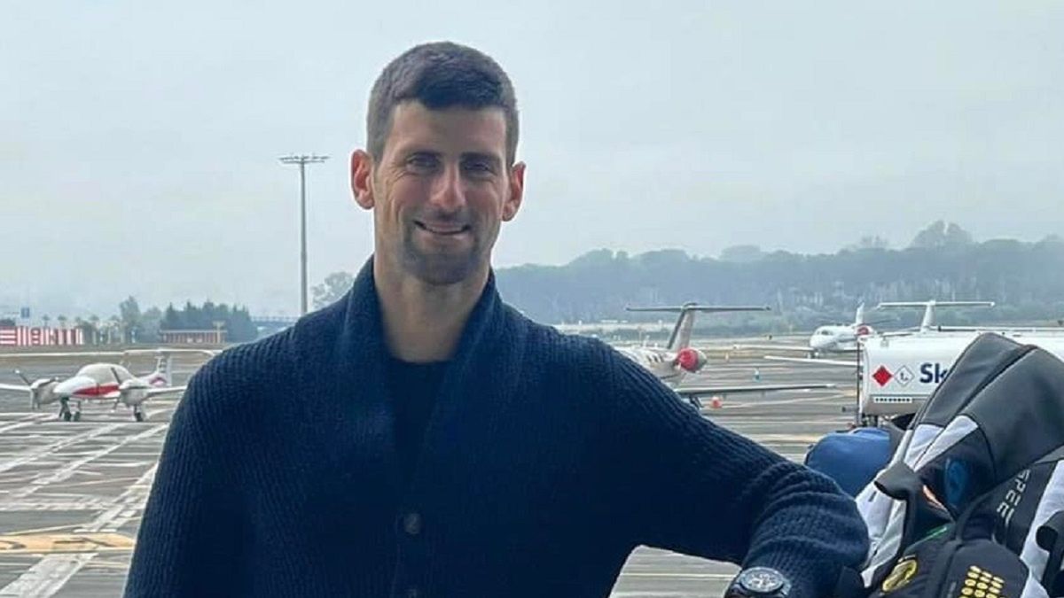 Novak Djoković poleciał do Australii