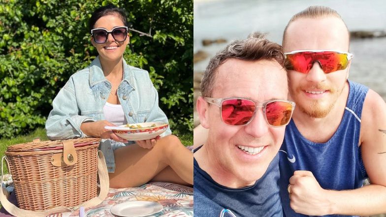 Katarzyna Cichopek na pikniku, a Maciej Kurzajewski we Włoszech. "Kurzopki" pochwalili się RODZINNYM weekendem (ZDJĘCIA)