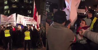 Protesty przed Sejmem: "Sędziowie gwałcą prawo! Państwo prawa, nie prezesa!"