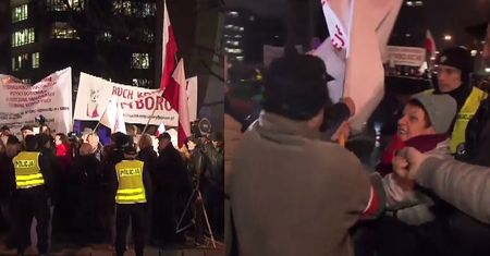 Protesty przed Sejmem: "Sędziowie gwałcą prawo! Państwo prawa, nie prezesa!"