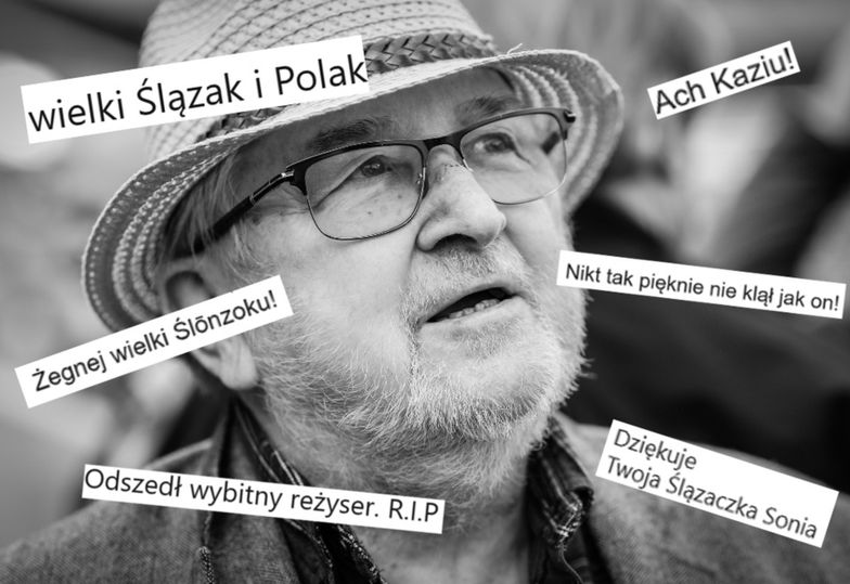 Gwiazdy, politycy i dziennikarze żegnają Kazimierza Kutza. "Nikt tak pięknie nie klął!"