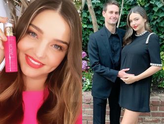 Rozkapryszona Miranda Kerr promuje kosmetyki, marudząc na ŁUSZCZĄCĄ SIĘ skórę męża miliardera