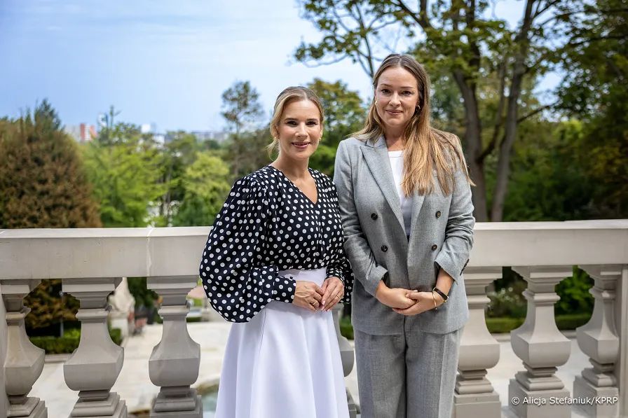 Spotkanie Marty Nawrockiej z businesswomen z USA