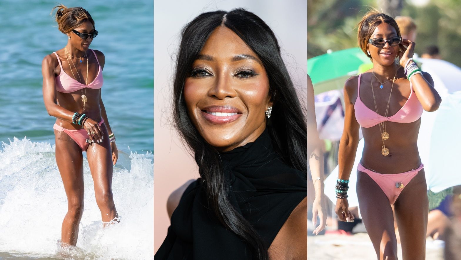 Wiecznie młoda Naomi Campbell smaży się w Saint-Tropez