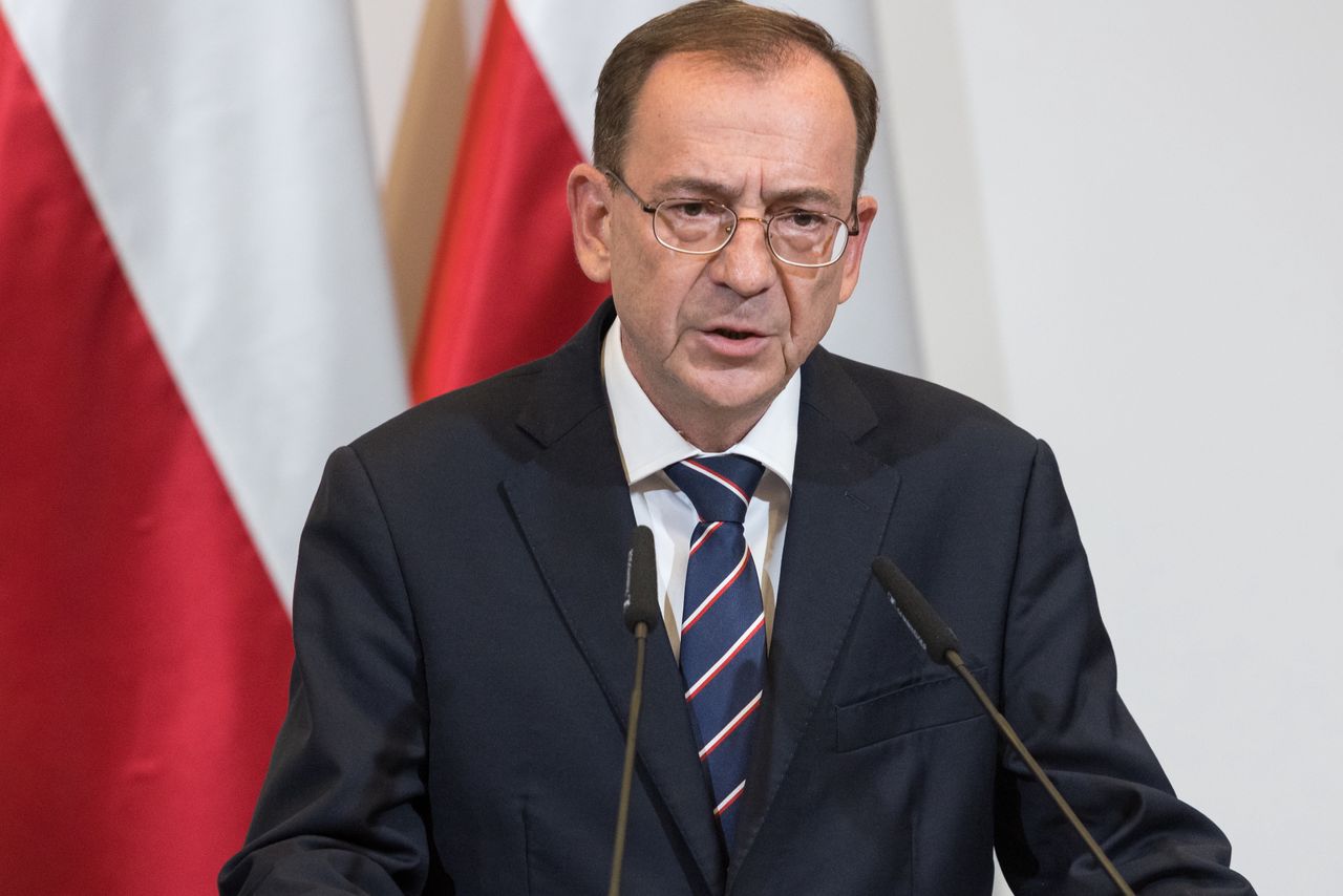 Minister spraw wewnętrznych i administracji oraz koordynator służb specjalnych Mariusz Kamiński