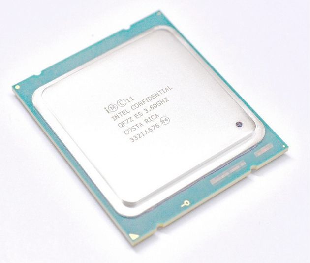 Intel Core i7 4960X EE procesor zdjęcie próbka inżynieryjna
