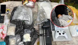 Odkrycie w ogródkach działkowych. Niemowlę pod wpływem narkotyków
