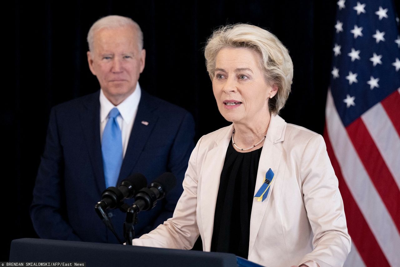 Joe Biden i Ursula von der Leyen 