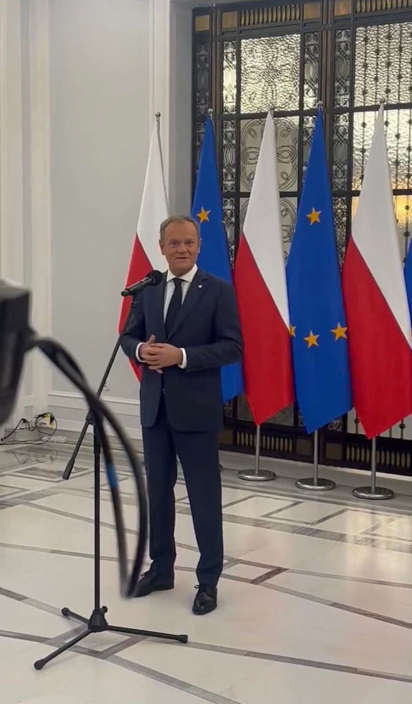 Konferencja Donalda Tuska