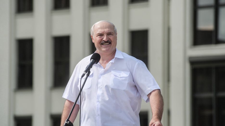 Białoruś. Alaksandr Łukaszenka przyleciał do swojej siedziby 