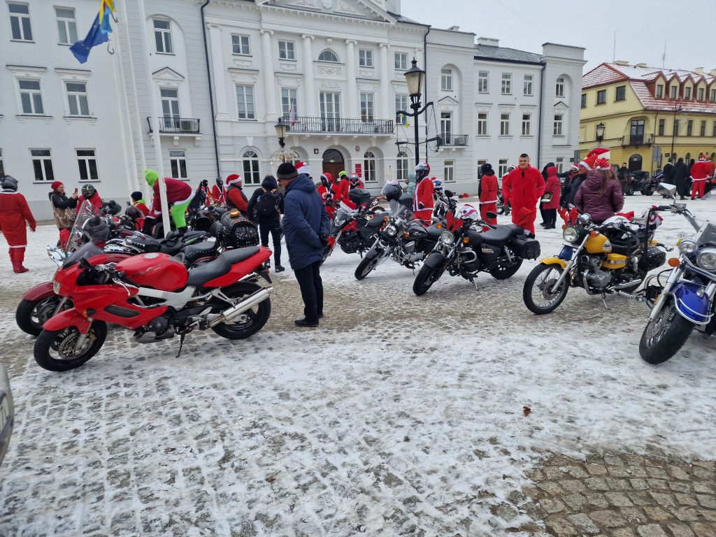 Moto Mikołaje w Płocku