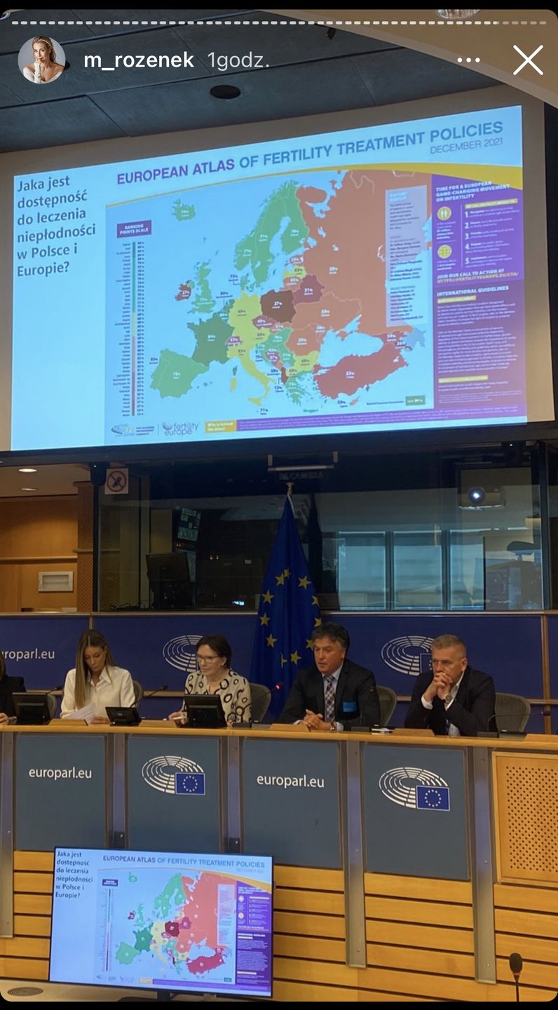 Małgorzata Rozenek w Parlamencie Europejskim