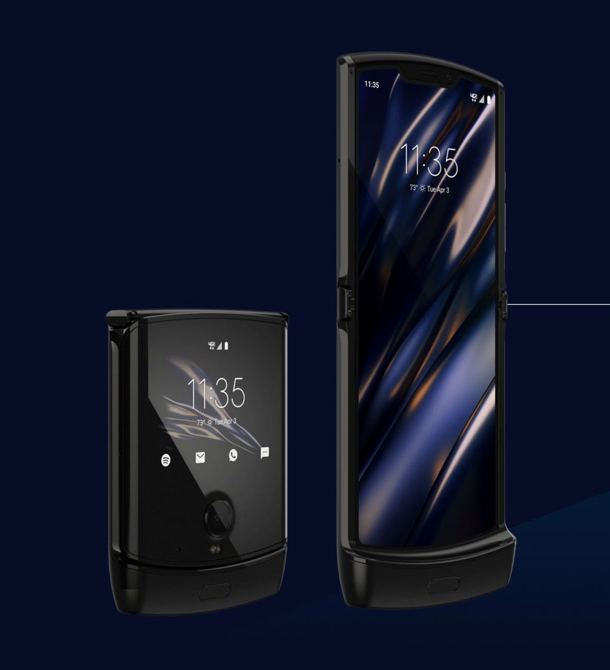 Motorola razr oficjalnie. Widzieliśmy nową klapkę ze składanym ekranem 2