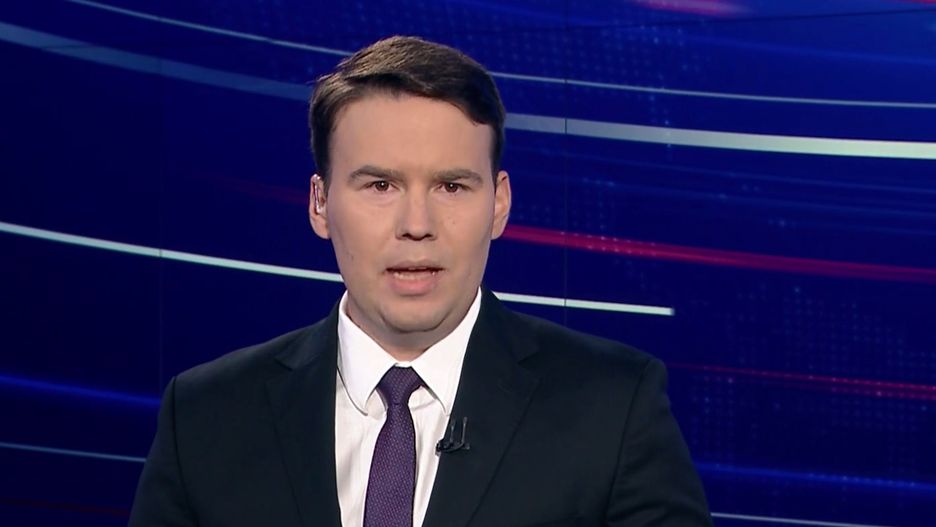 Maciej Sawicki zadebiutował w roli prowadzącego "Wiadomości" TVP