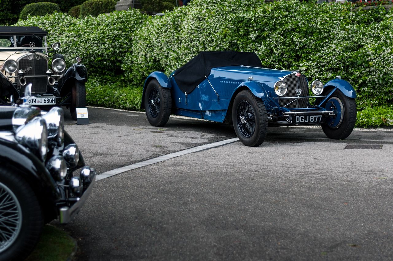 Bugatti Type 57S at the Concorso d'Eleganza Villa d'Este