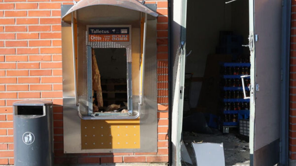 Wysadzony bankomat w Finlandii. Policja podejrzewa Polaków