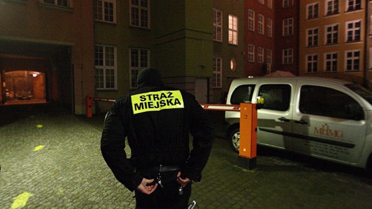 Bunt strażników miejskich w Łodzi