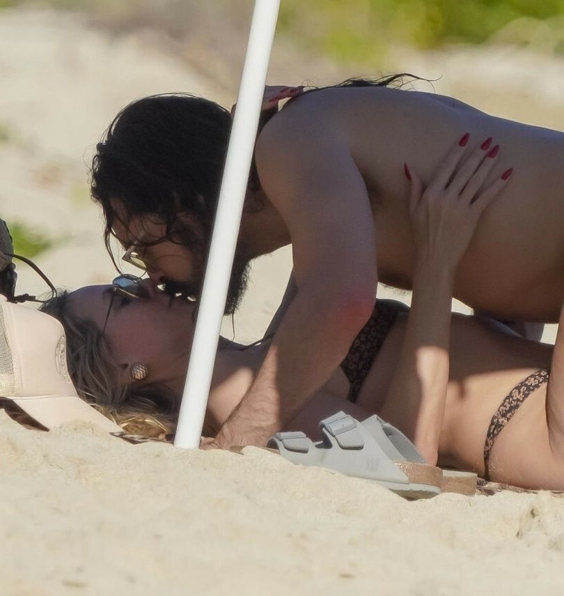 Heidi Klum i Tom Kaulitz dokazują na plaży 