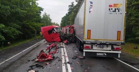 Dramatyczny wypadek w lubuskim. Kabina oderwała się od pojazdu