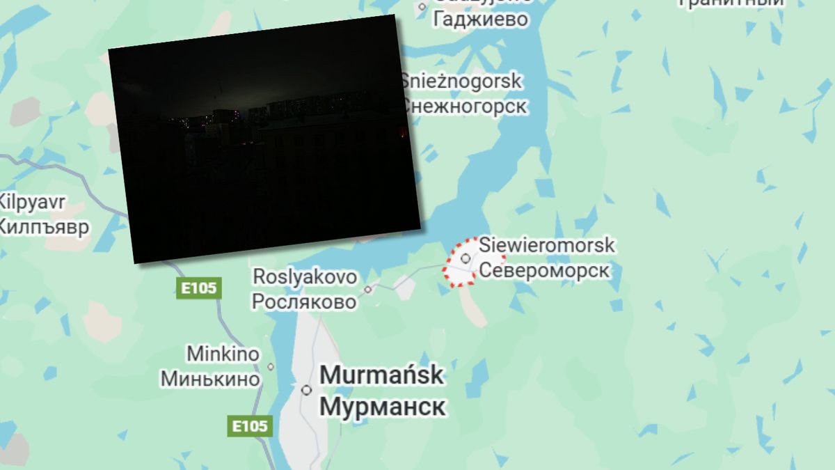 Awaria zasilania w Siewieromorsku