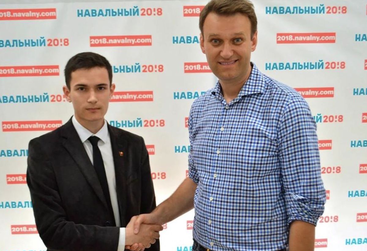 Michaił Sokołow w  czasie współpracy z FSB zatrudnił się jako wolontariusz w kampanii Aleksieja Nawalnego