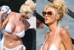 Victoria Silvstedt na wakacjach. Pokazała się w bikini