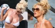 Victoria Silvstedt na wakacjach. Pokazała się w bikini