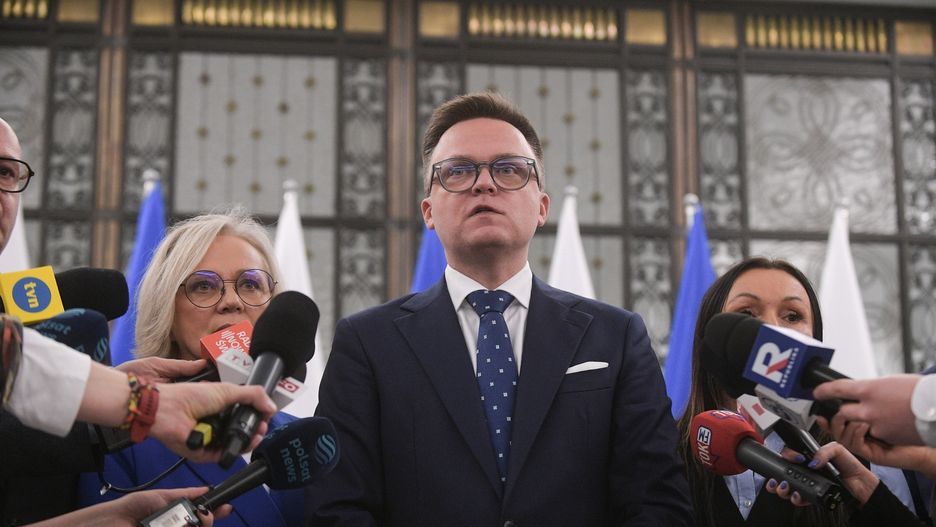 Marszałek Sejmu Szymon Hołownia