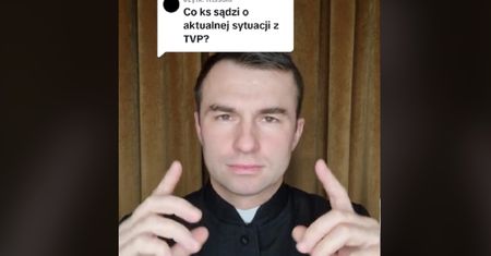 Ksiądz o sytuacji w TVP. Internauta: Pozostaje się tylko modlić