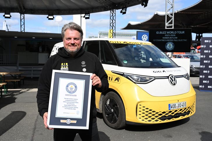 Nowy Volkswagen przejechał 100 tys. km bez awarii. Pobił rekord Guinnessa