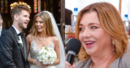 Małgorzata Ostrowska-Królikowska składa życzenia Antkowi i Joannie Opoździe: "SZCZĘŚLIWEJ PODRÓŻY PRZEZ ŻYCIE, DZIECI"