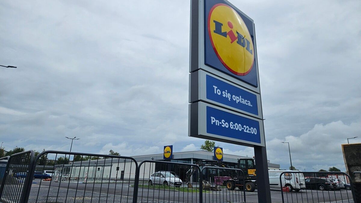Lidl przy ul. Turystycznej w Lublinie