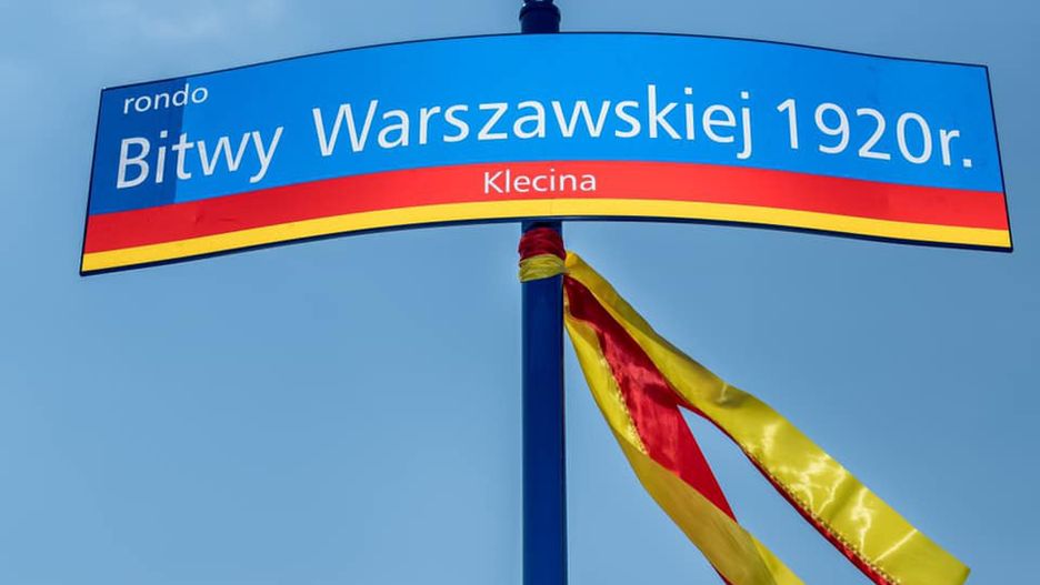 Wrocław. Rondo na Klecinie ku pamięci bohaterom Bitwy Warszawskiej
