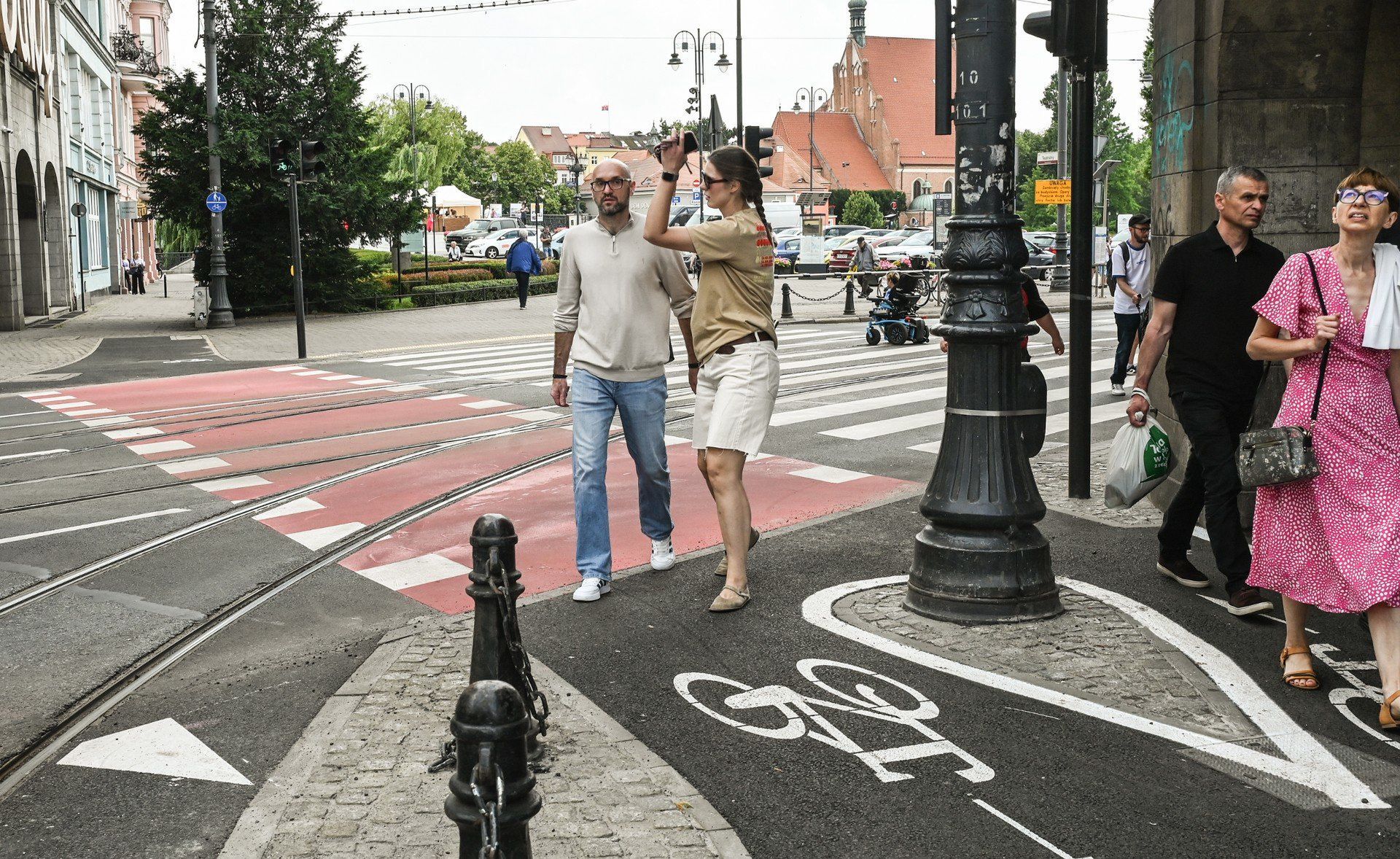 Przejazdy rowerowe w tym miejscu to rozwiązanie, na które czekano od lat.