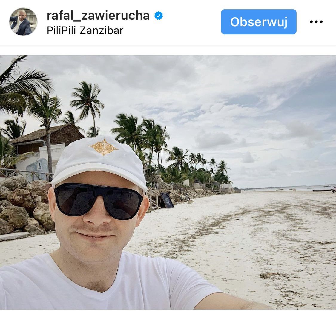 Celebryci promowali hotel Wojciecha Żabińskiego na Zanzibarze 