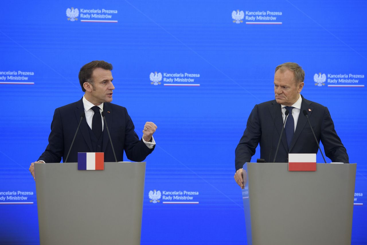 Tusk i Macron o obronie przed atakami hybrydowymi. Będzie współpraca