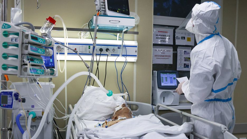Red zone for COVID-19 patients at St Petersburg's St Luka Clinical HospitalPeter Kovalevhealthcare, medicine, pandemic, medical care, infection, novel coronavirus, disease, COVID-19, red zone, medical facility, PPE, personal protective equipment