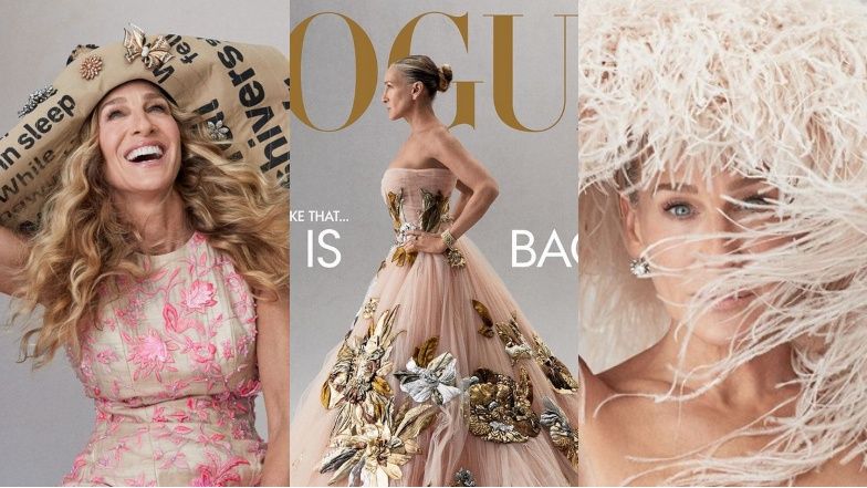 Sarah Jessica Parker pozuje w sesji dla "Vogue'a" (ZDJĘCIA)