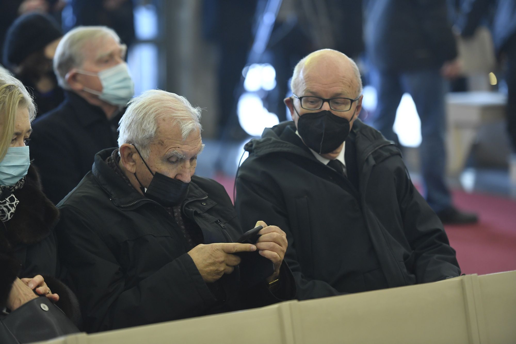 Znane osobistości na pogrzebie Daniela Passenta