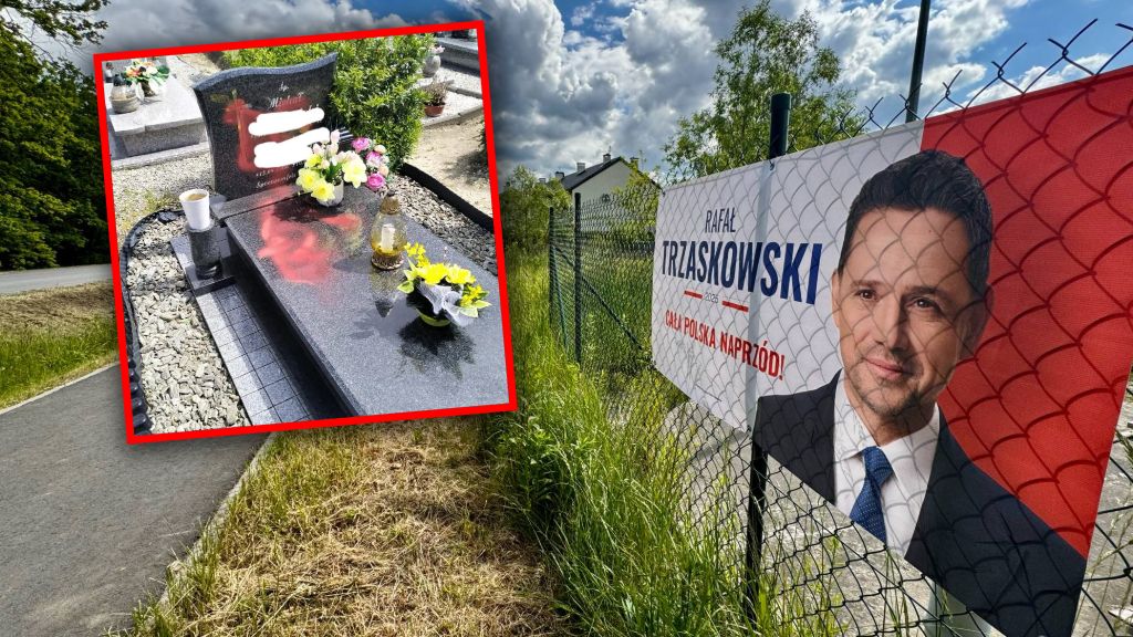 Skandal w Lutyni. Doszło do zniszczenia nagrobku przez wybory