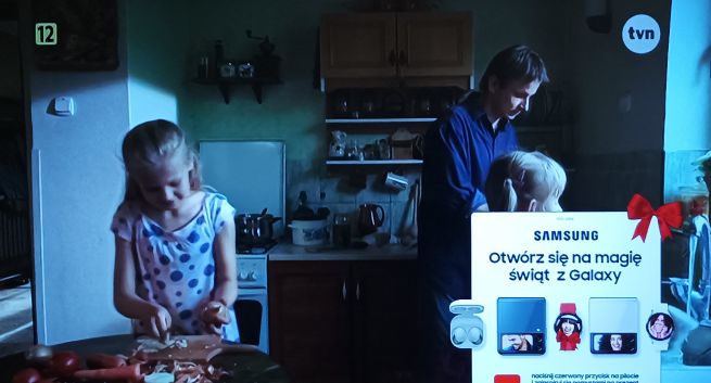 Kanał TVN w naziemnej telewizji z serwisem HbbTV Samsunga