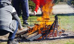 Koszmarny błąd. Grill zamienił się w kulę ognia, ciężko ranny w Hesji