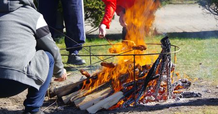 Koszmarny błąd. Grill zamienił się w kulę ognia, ciężko ranny w Hesji