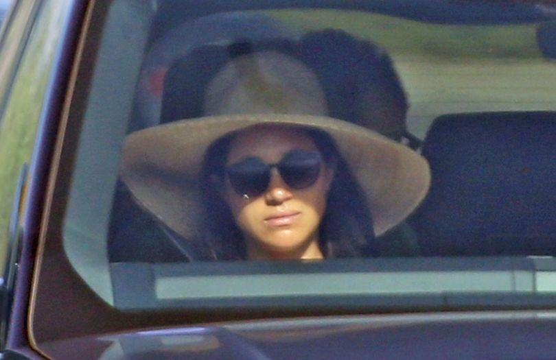 Książę Harry i Meghan Markle przyłapani podczas samochodowej przejażdżki po Santa Barbara